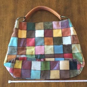 Lucky Brand patchwork handbag